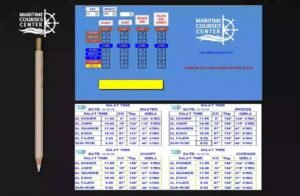 islamic prayer time sheet excel